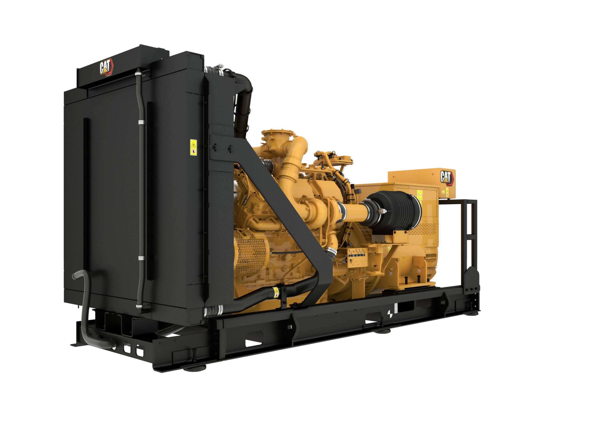 C32 vue avant gauche, groupe électrogène diesel