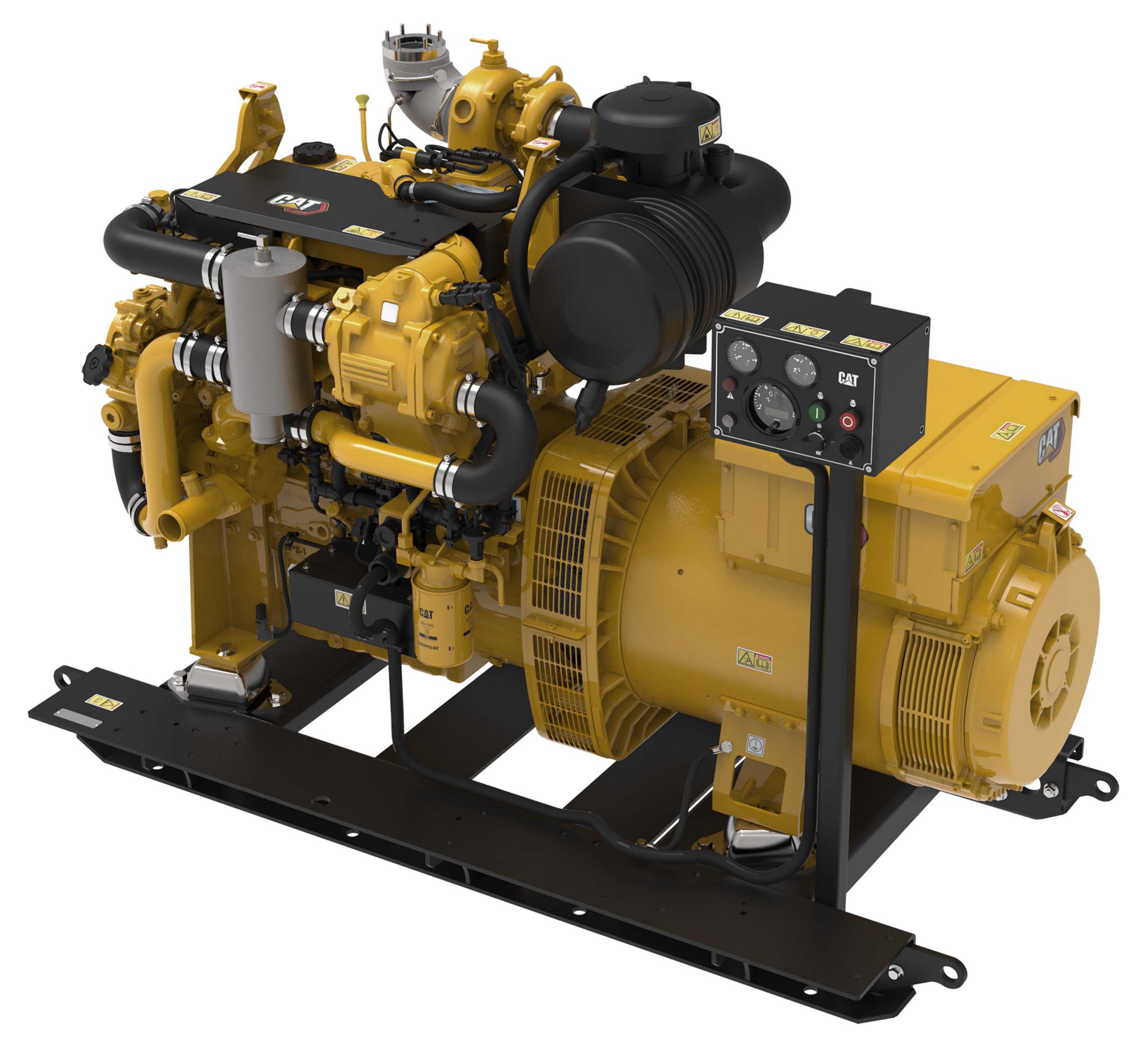 Генераторная установка C4.4 (система электронного управления)