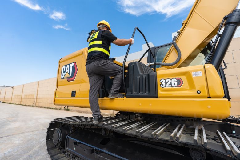 Cat 326 Hydraulic Excavator - BUILT-IN SAFETY FEATURES