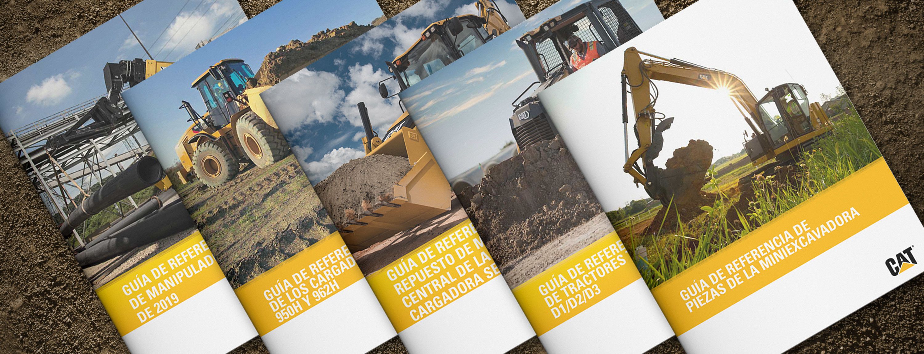 Consiga todos los números de pieza que precisa con las Guías de referencia de piezas