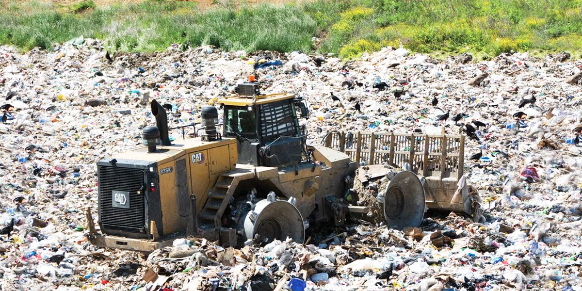 A Cat® 836K Landfill Compactor Success Story Cat Caterpillar