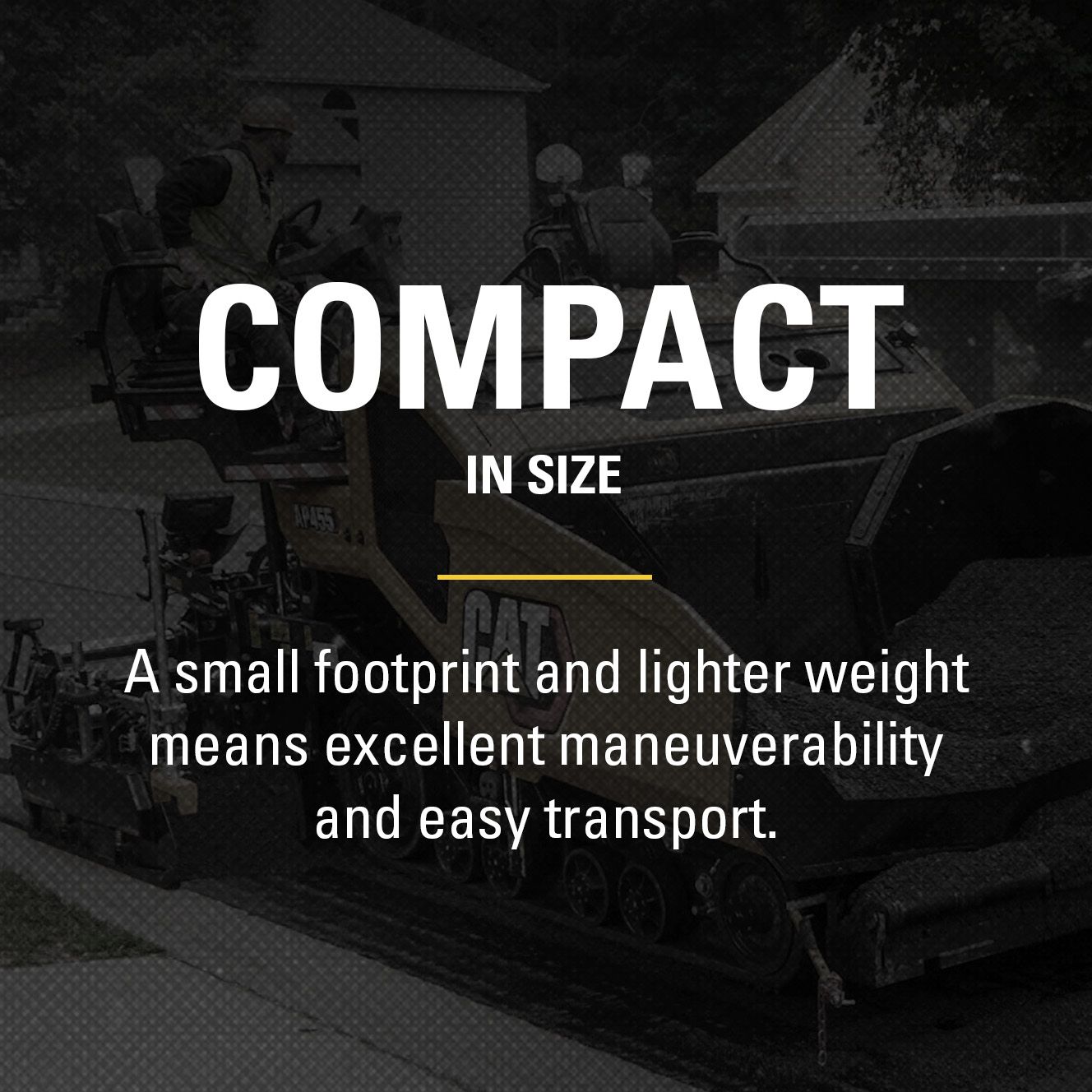 Compact in size