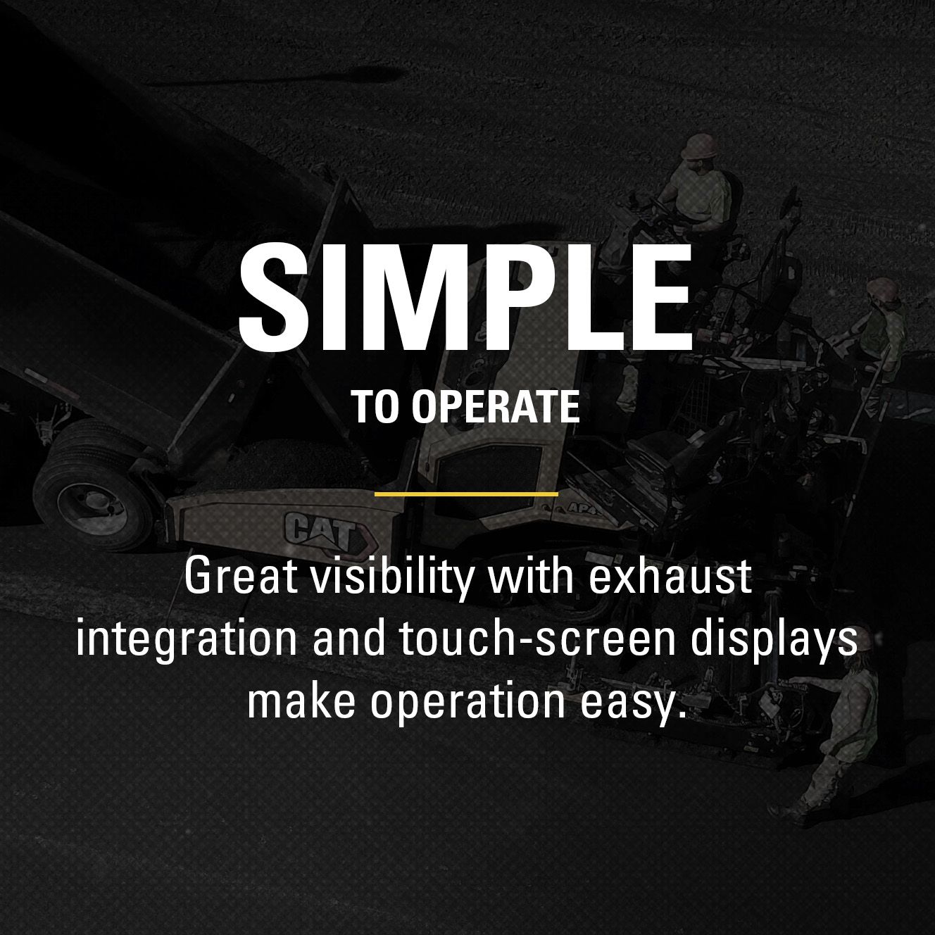 Simple to operate