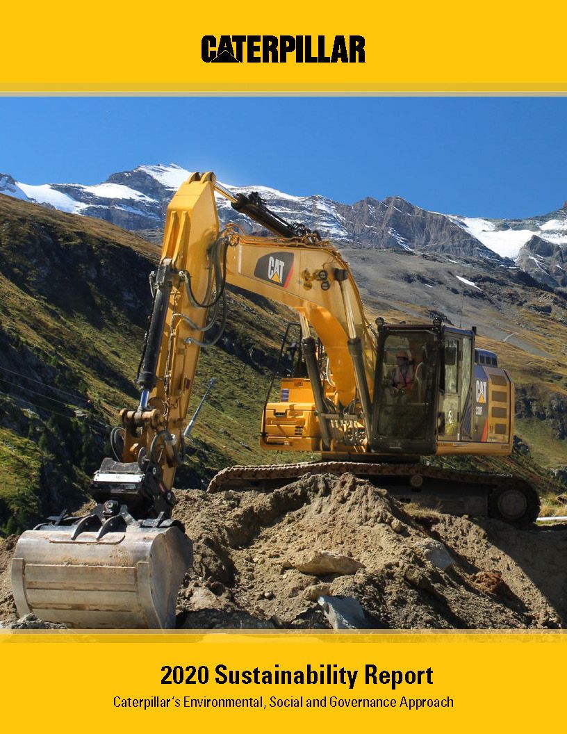 2020年卡特彼勒可持续雷电竞网站发展报告