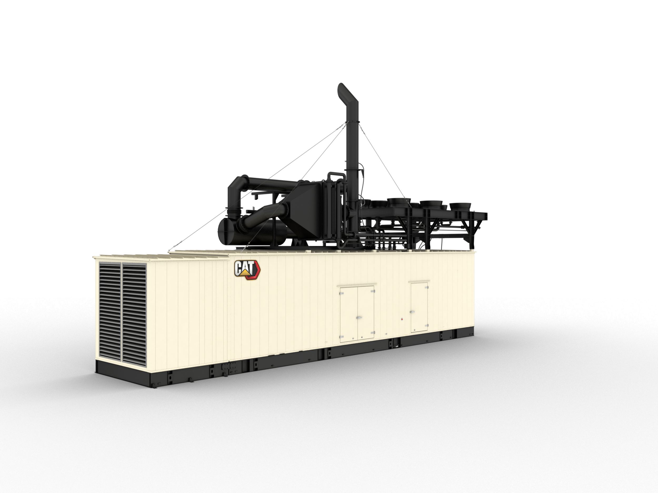 Caterpillar’s factory-assembled, containerized CHP solution