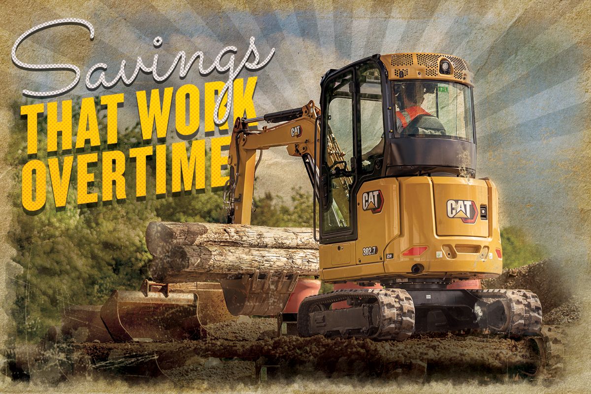 Mini Excavators Offer Cat Caterpillar