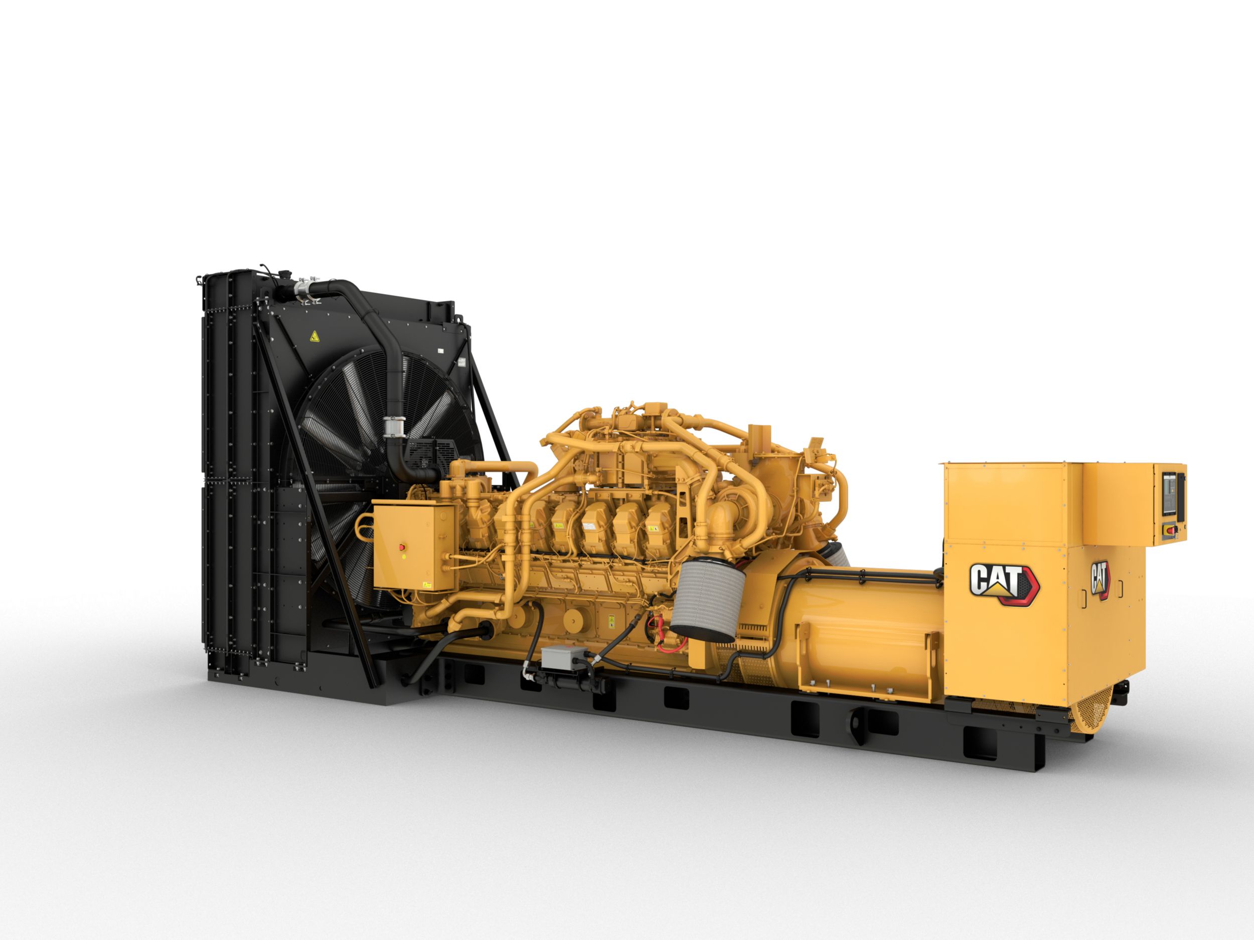 Cat® G3516 Fast Response natural gas generator set 