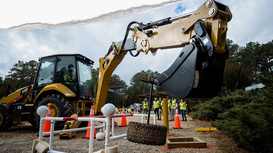 backhoe loader