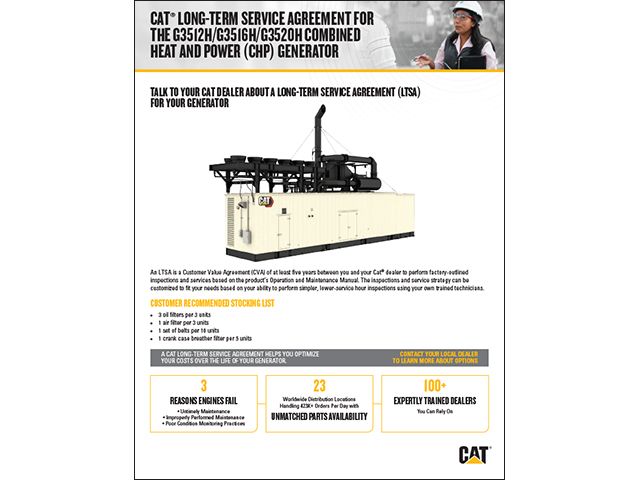 LTSAs for G3512H/G3516H/G3520H