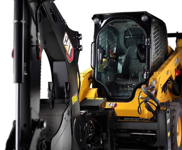 Cat's New Mini Excavator Accepts Skid Steer Attachments