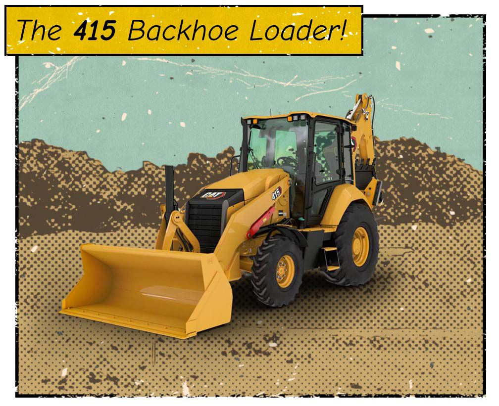 The Cat 415 Backhoe Loader offers features, specs and performance that are everything you need in a machine.