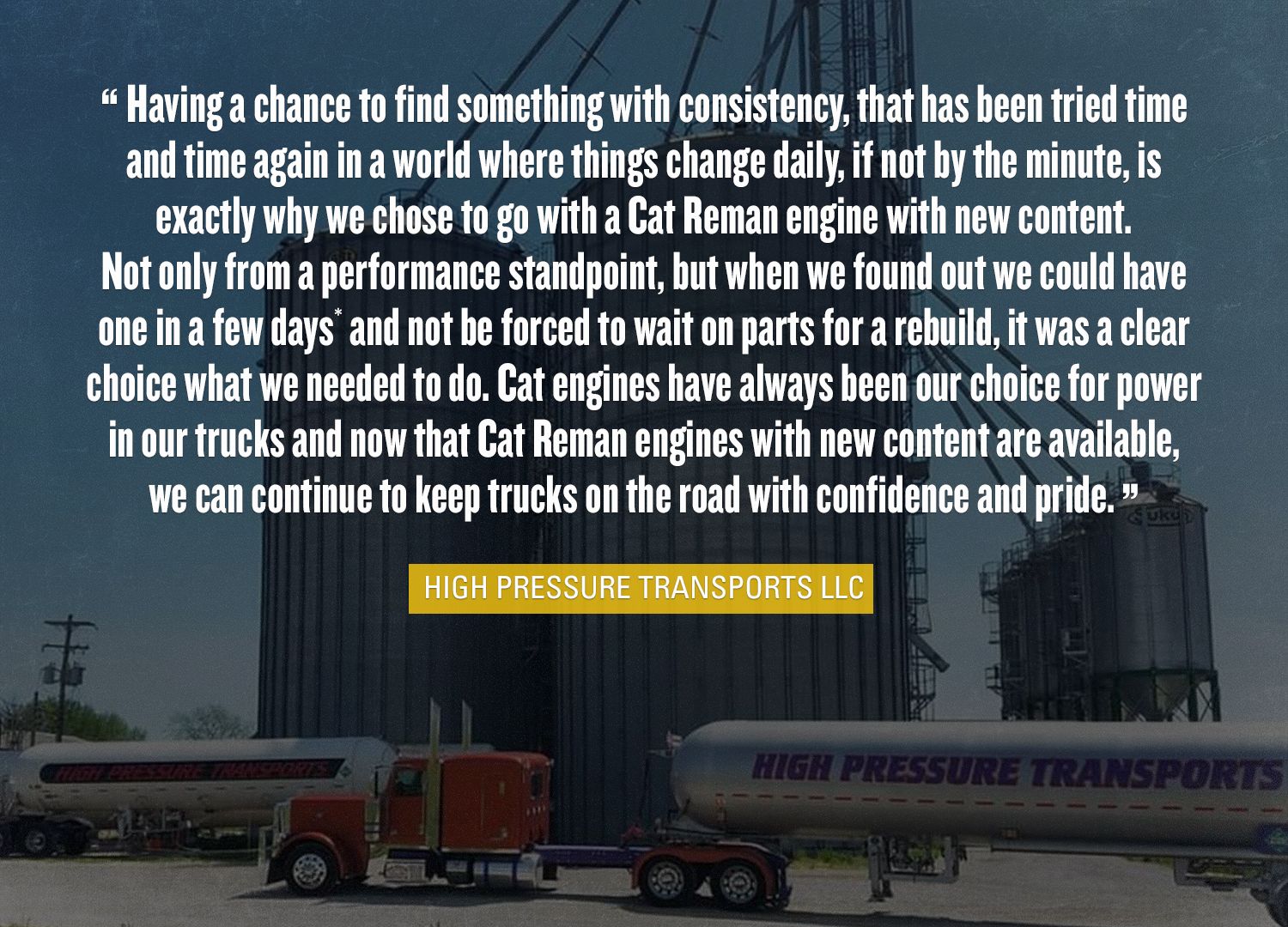 High Pressure Transports LLC