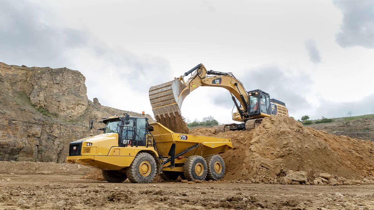 Purchase an Articulated Dump Truck From Cat Used