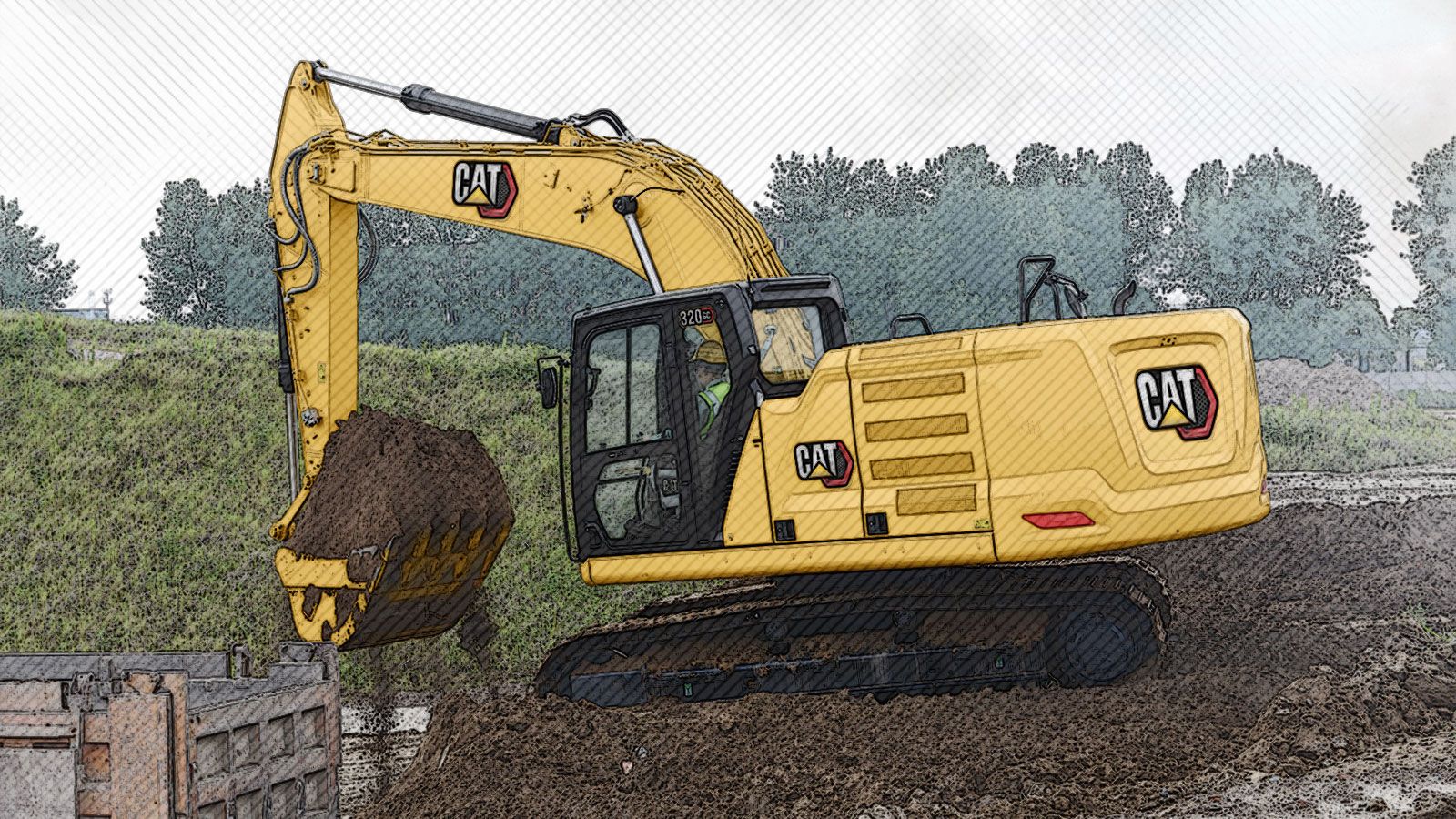 320 GC Excavator Clamp Master