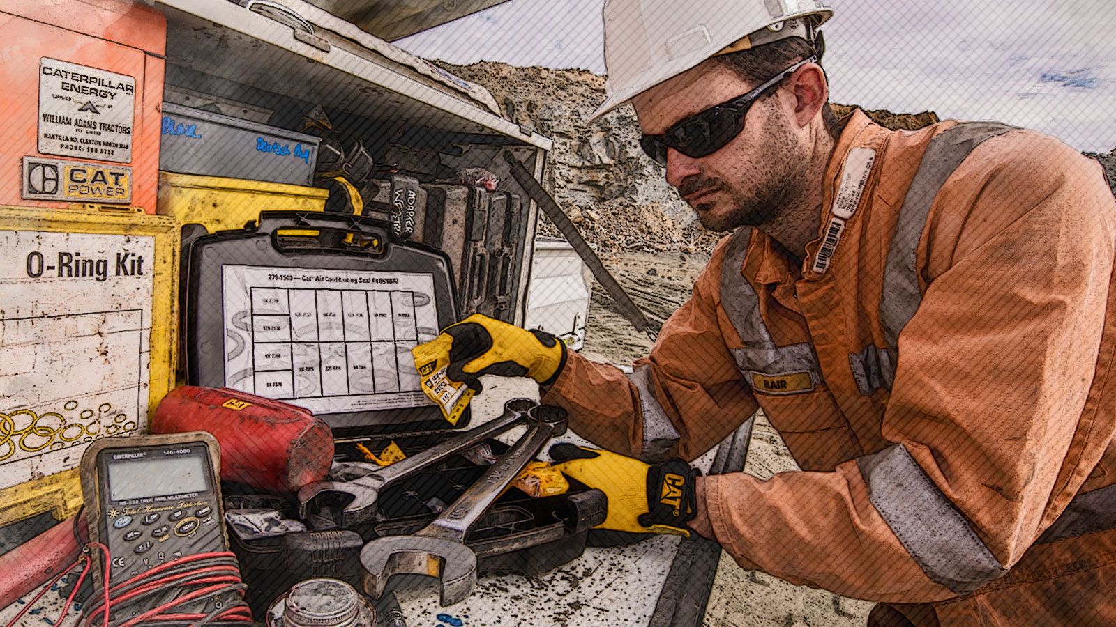 Dealer Using Seal Kit to Perform Repair
