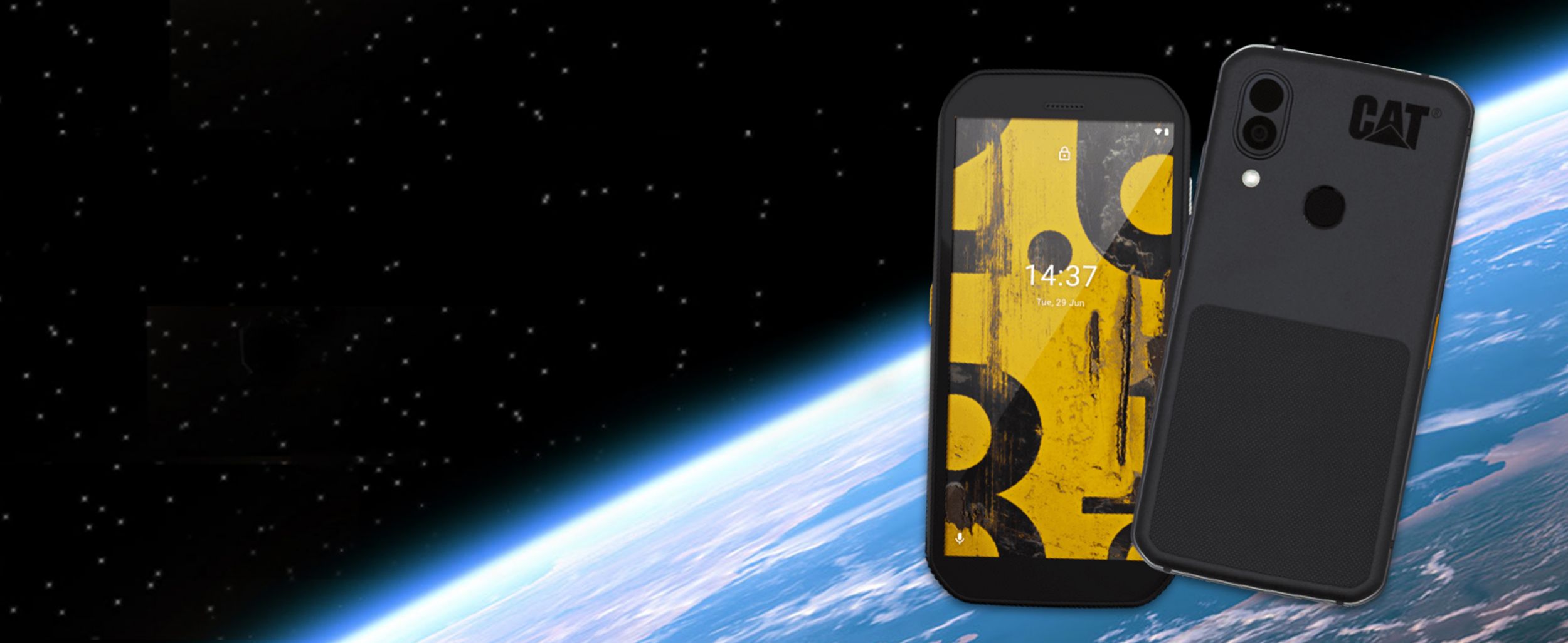 Sending a Cat Rugged Smartphone into Space, Cat