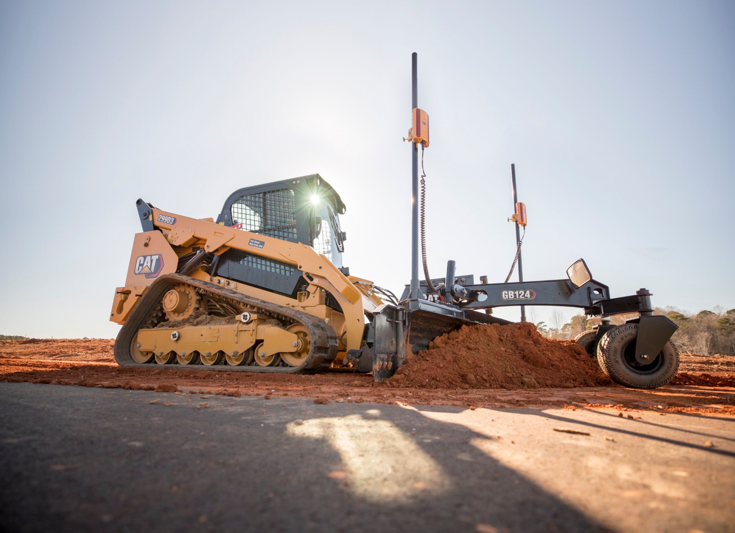 TRANSFORM YOUR CAT COMPACT LOADER INTO A GRADER 