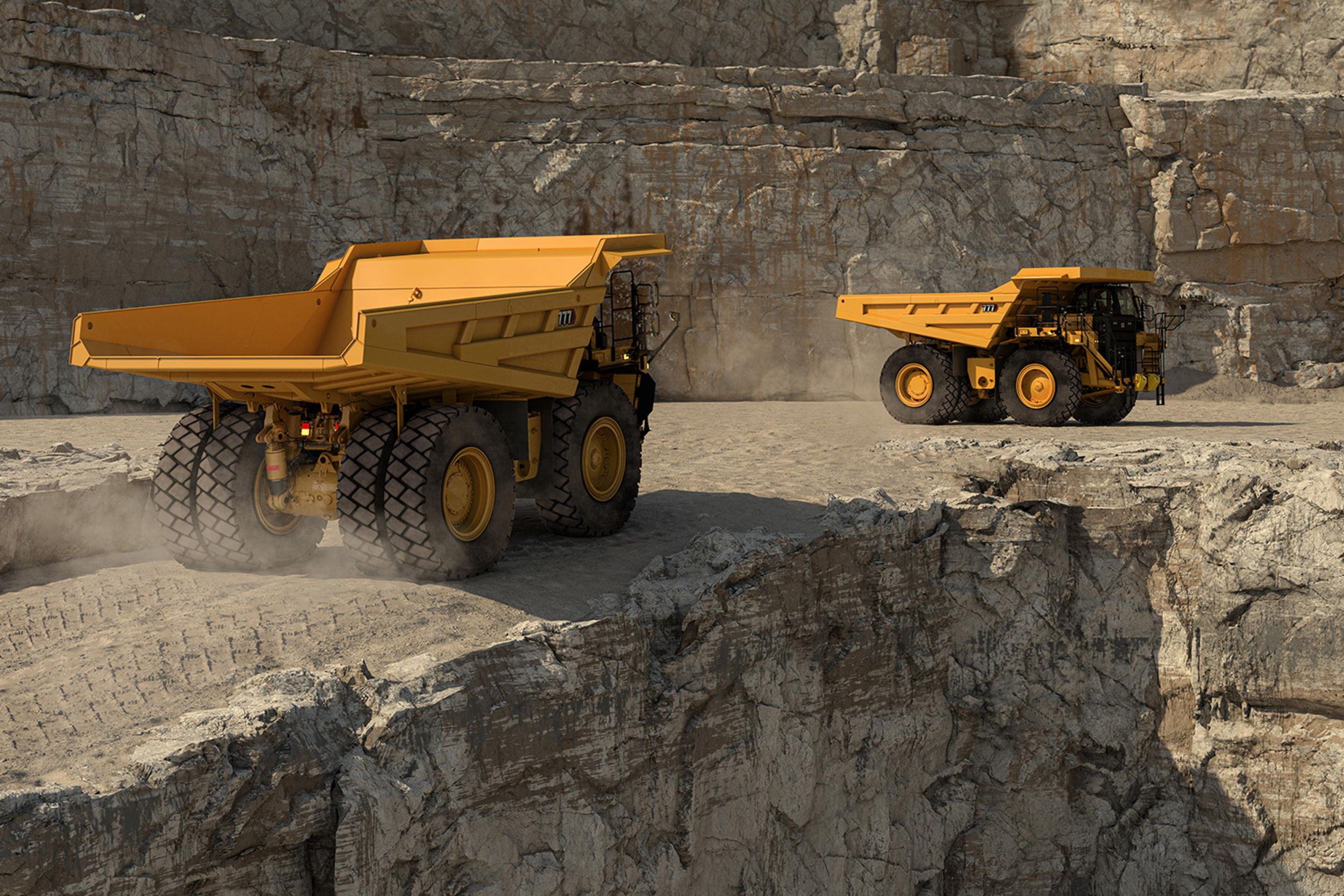 The Cat 777 Off-Highway Truck: Redefining Performance and Comfort.