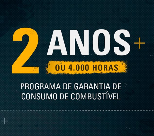 2 Anos + ou 4.000 Horas Programa De Garantia De Consumo De Combustivel