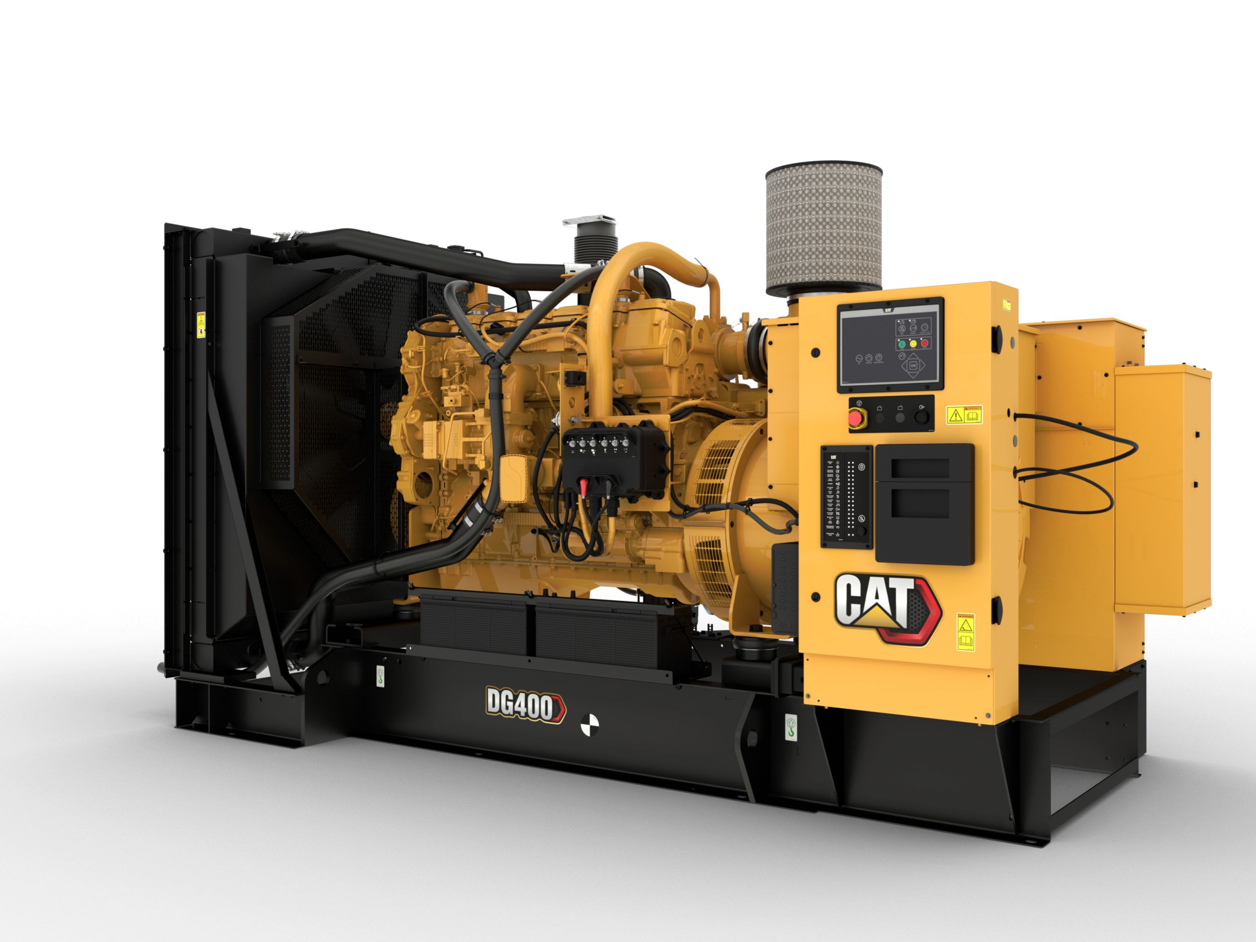 Vue arrière gauche du groupe ouvert