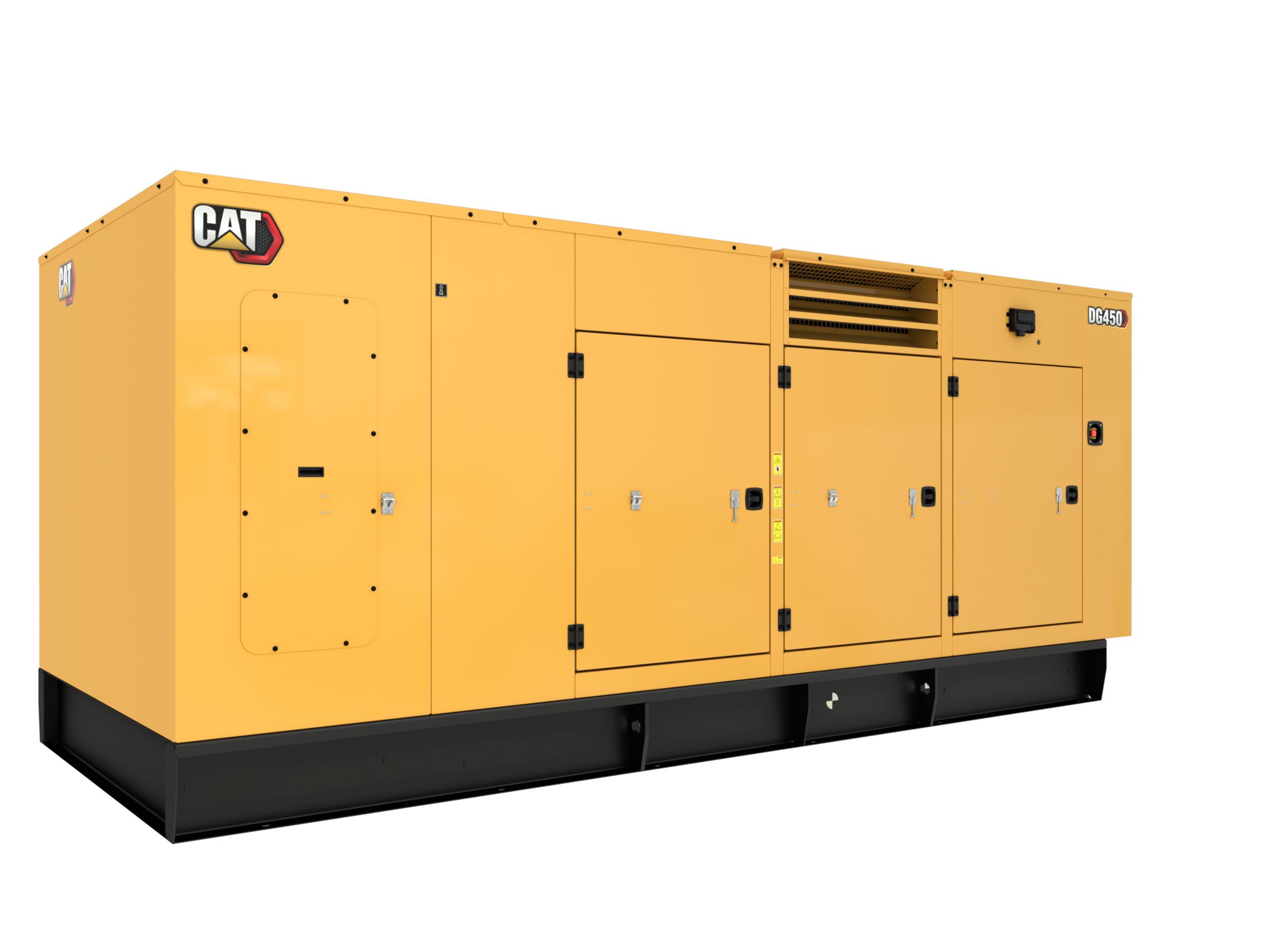 منظر من الجهة الخلفية اليمنى للحاوية