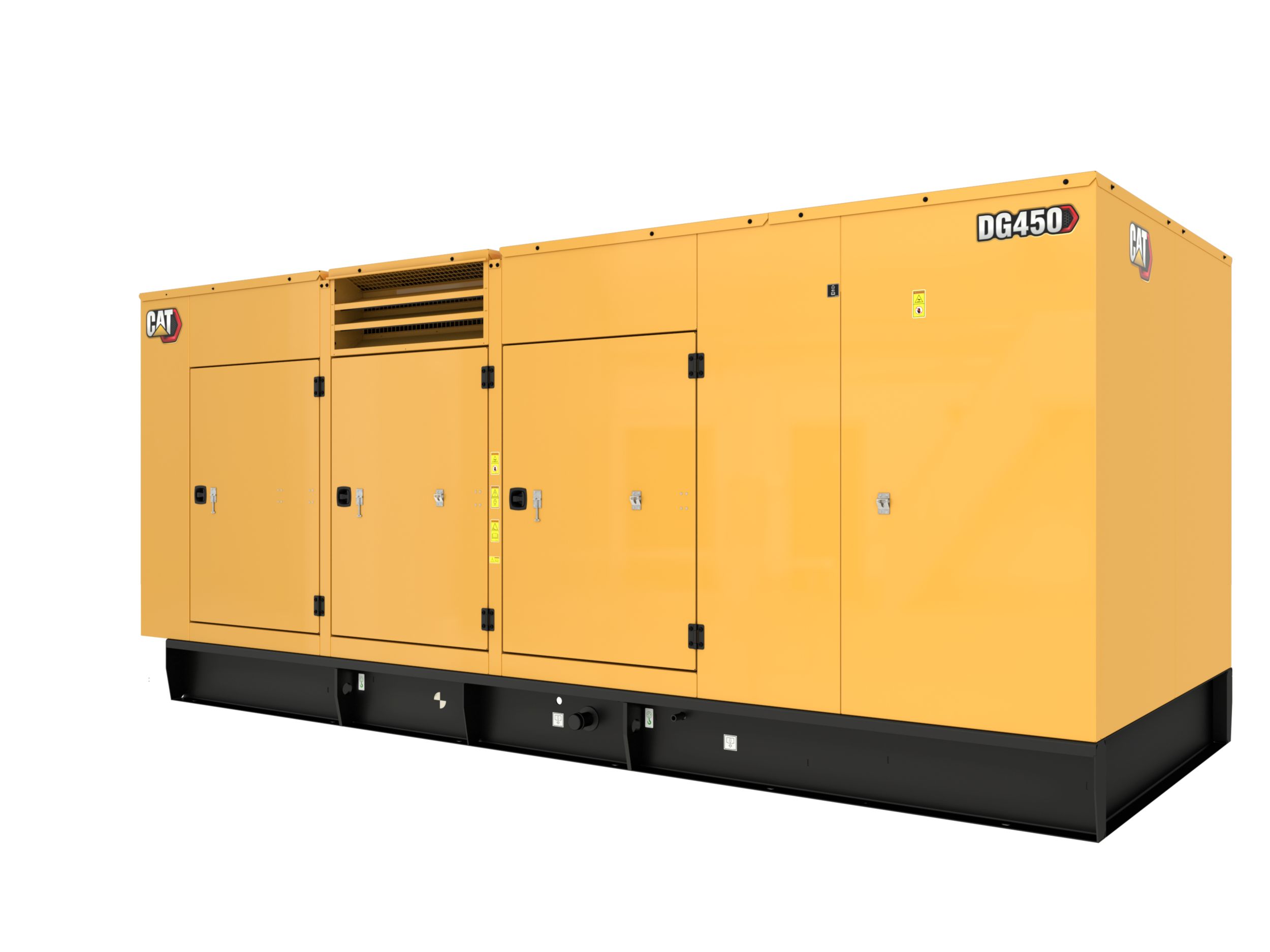 منظر من الجهة الخلفية اليسرى للحاوية