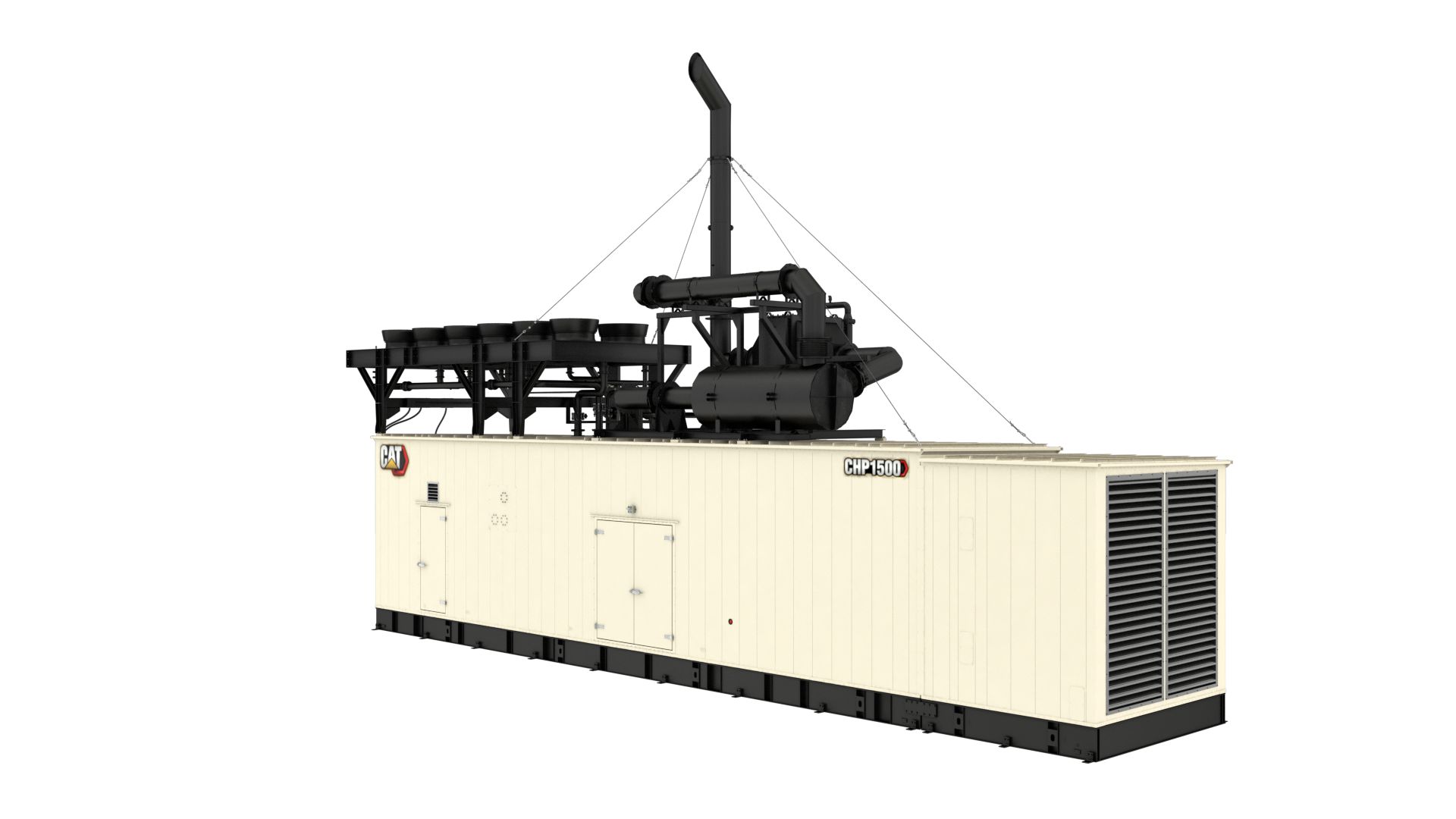 Cat G3512H Combined Heat and Power (CHP) Solution