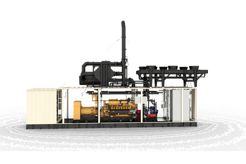 CHP2000 Gas Enclosure Open