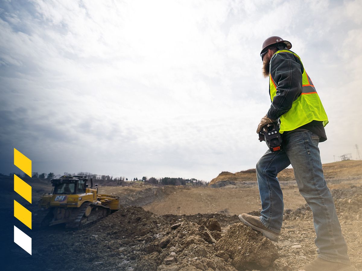 Image of Cat Command for Dozing in Construction