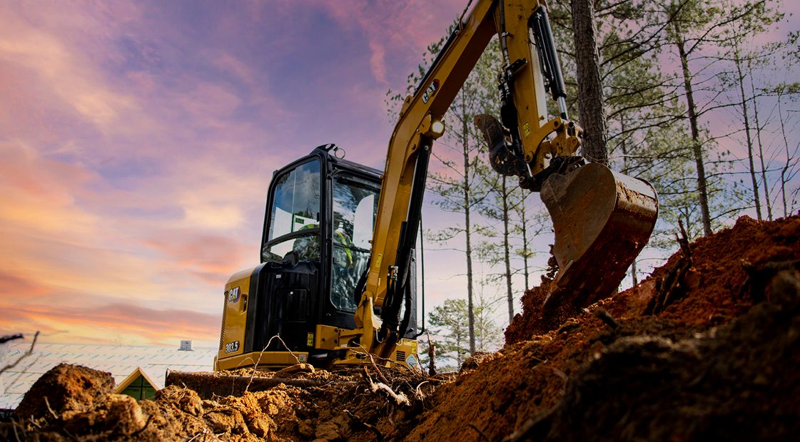 Check out more videos of the Cat Mini Excavators at work.
