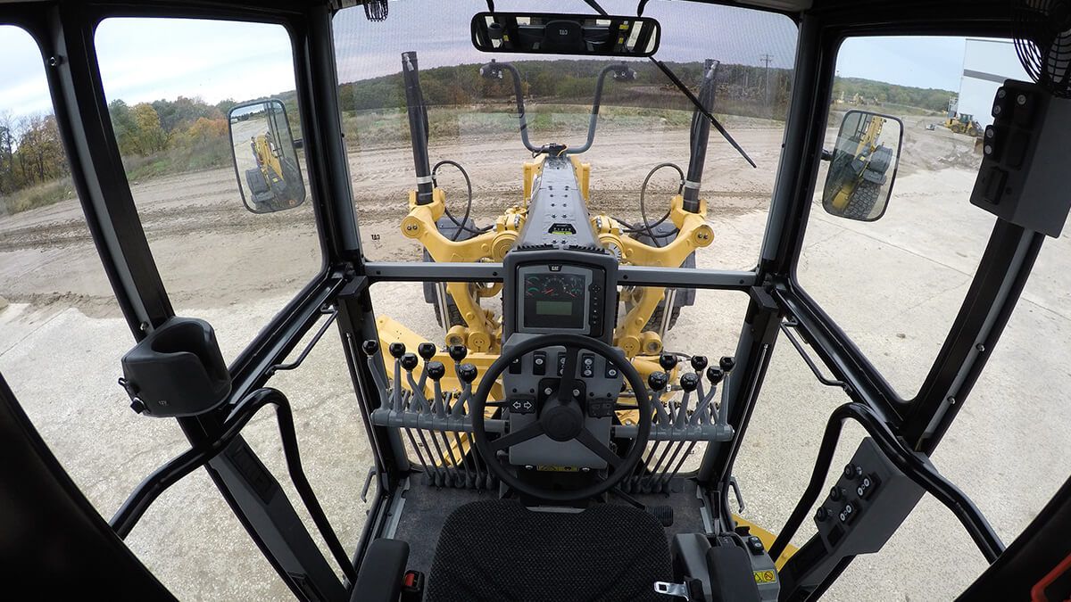 The Basics Of Motor Grader Lever Controls Cat Caterpillar