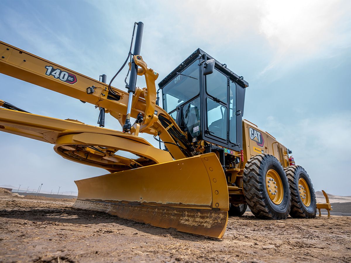 Cat Grade with Cross Slope for Motor Graders