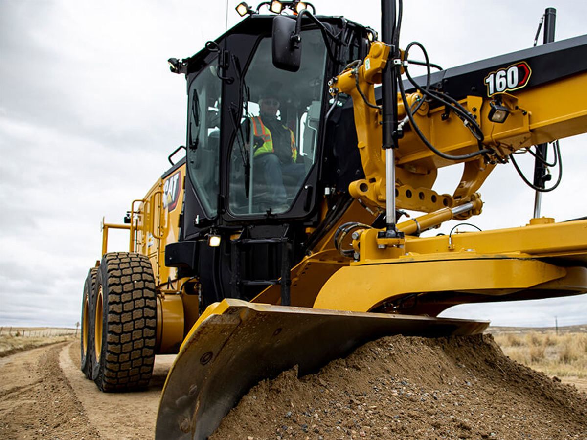 Cat Grade with Cross Slope for Motor Graders