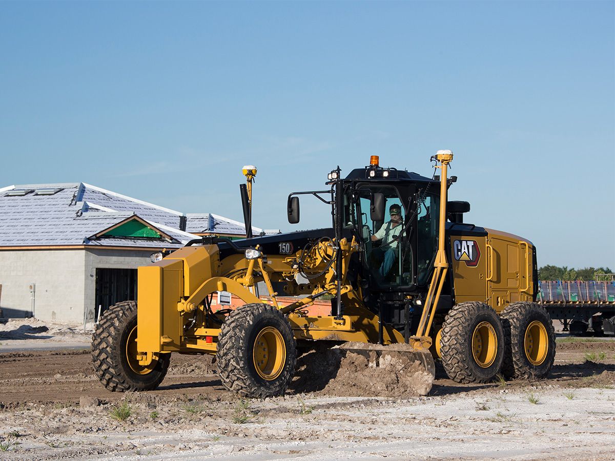 Cat Grade with Cross Slope for Motor Graders