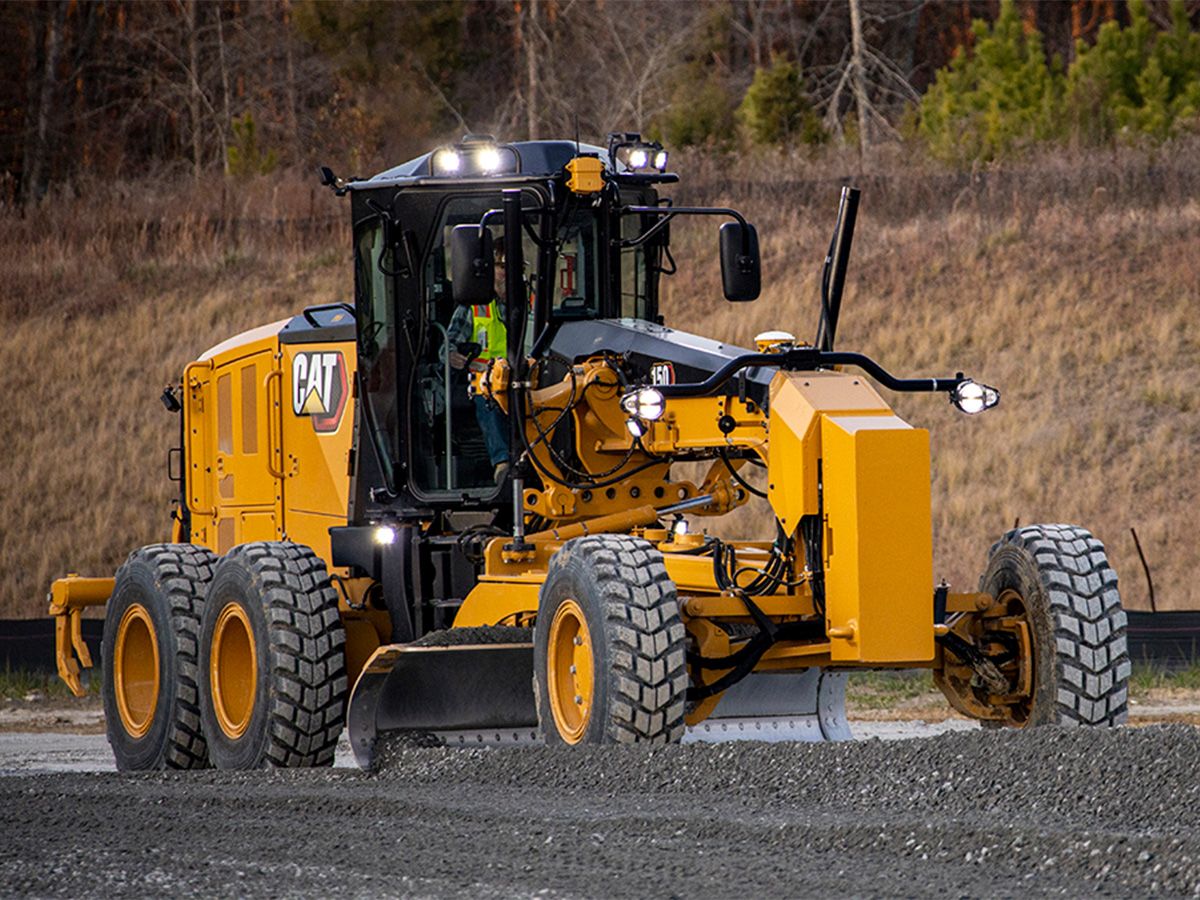 Cat Grade with Cross Slope for Motor Graders