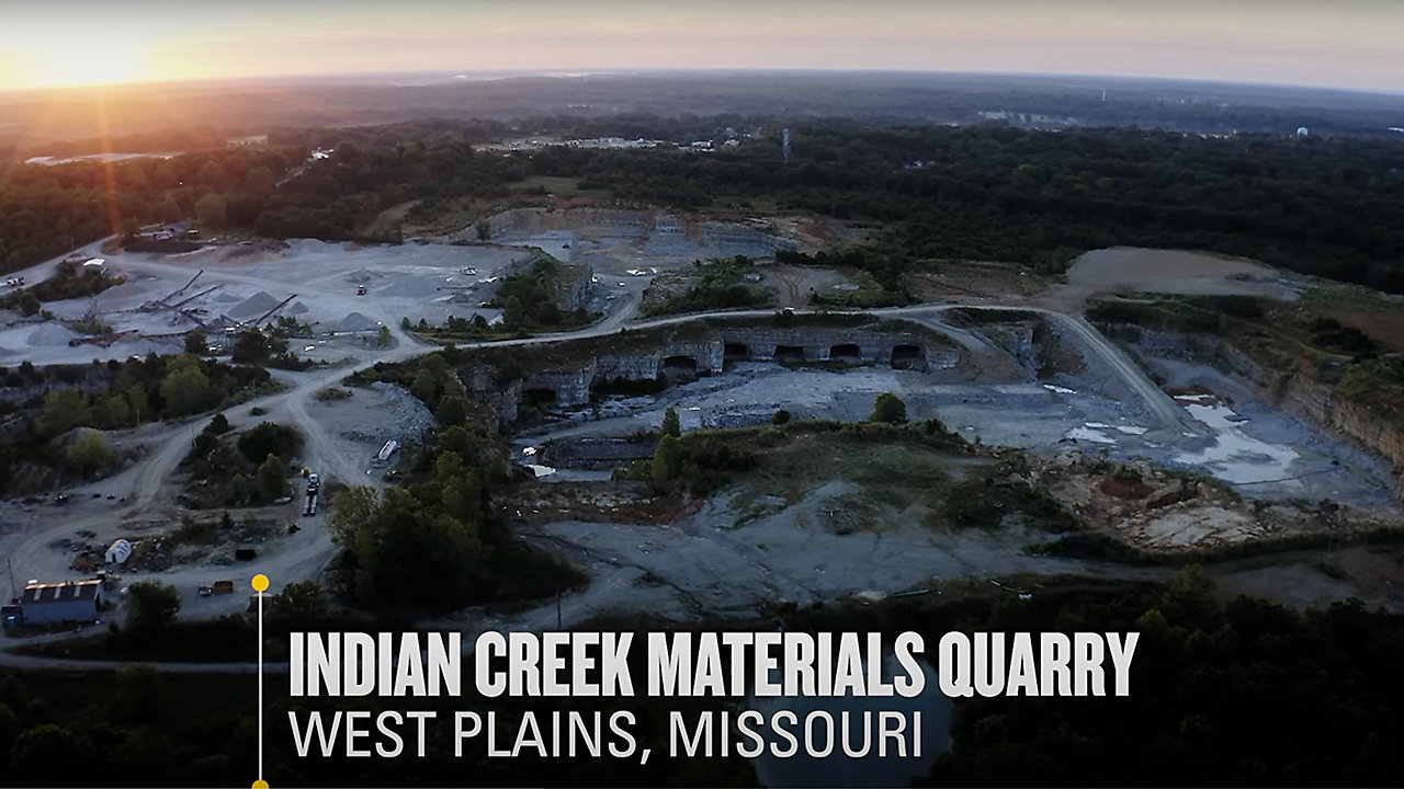 King in the Quarry: Why Indian Creek Materials Chooses Caterpillar