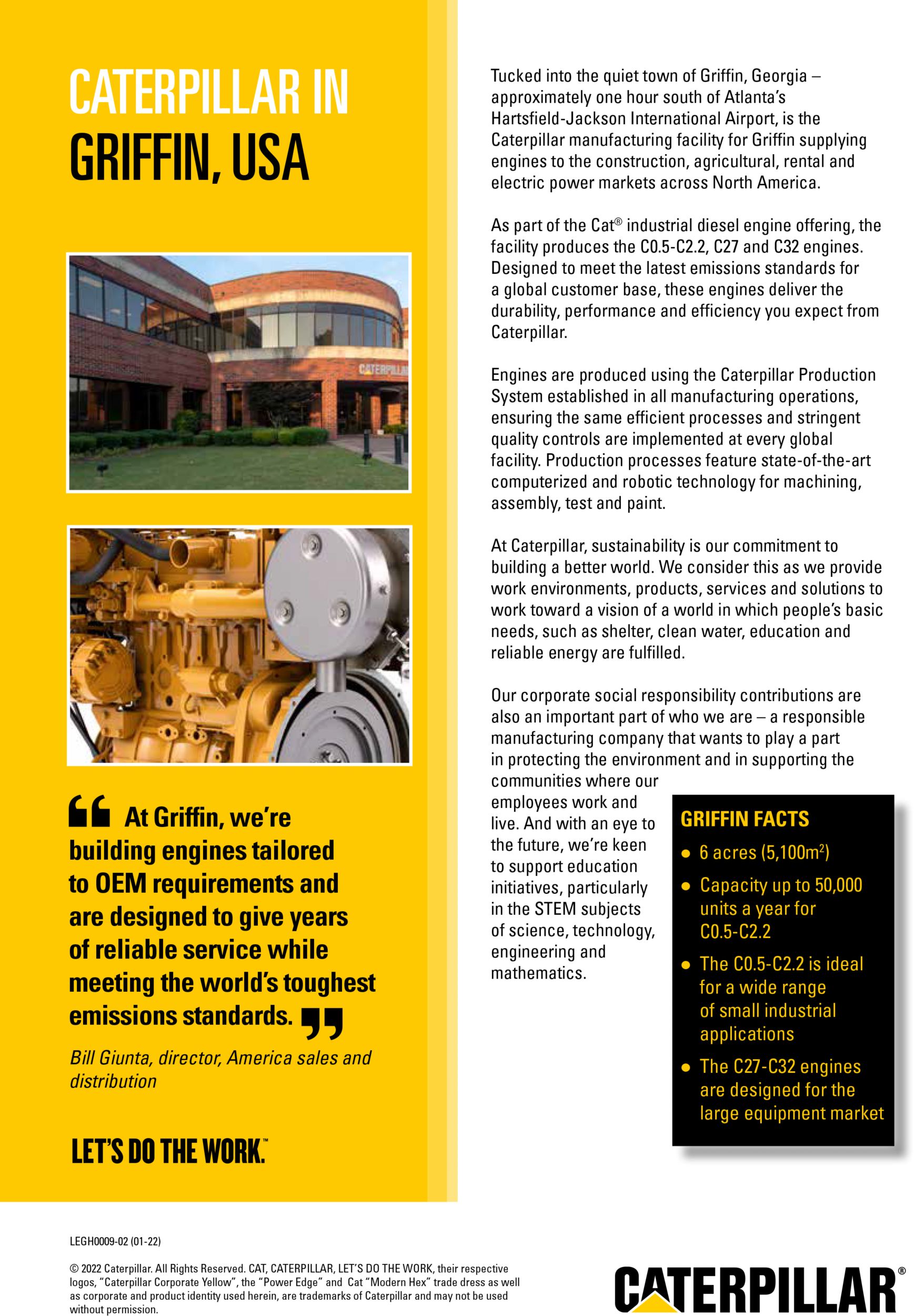 Caterpillar in Griffin