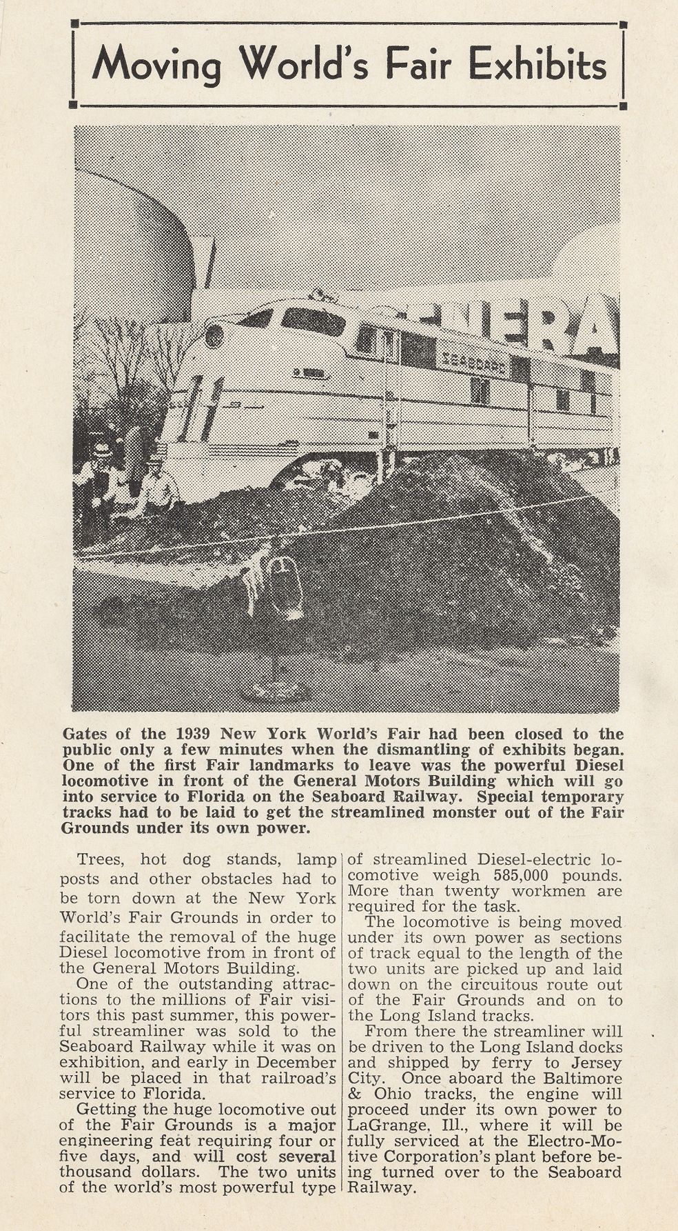 EMD Historical Images