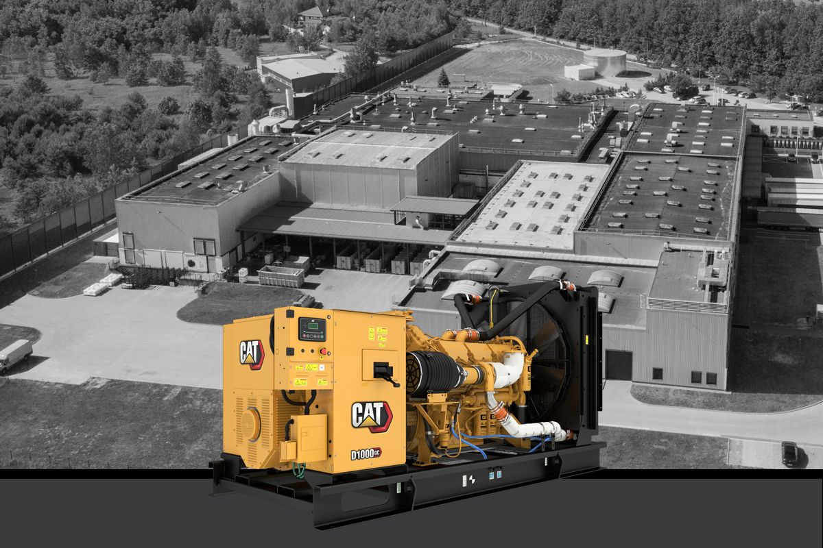 Dieselgenerator D1000 GC (60 Hz) voor 1000 ekW
