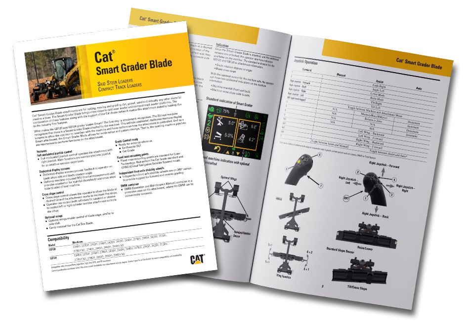 D3 Smart Grader Blade Brochure