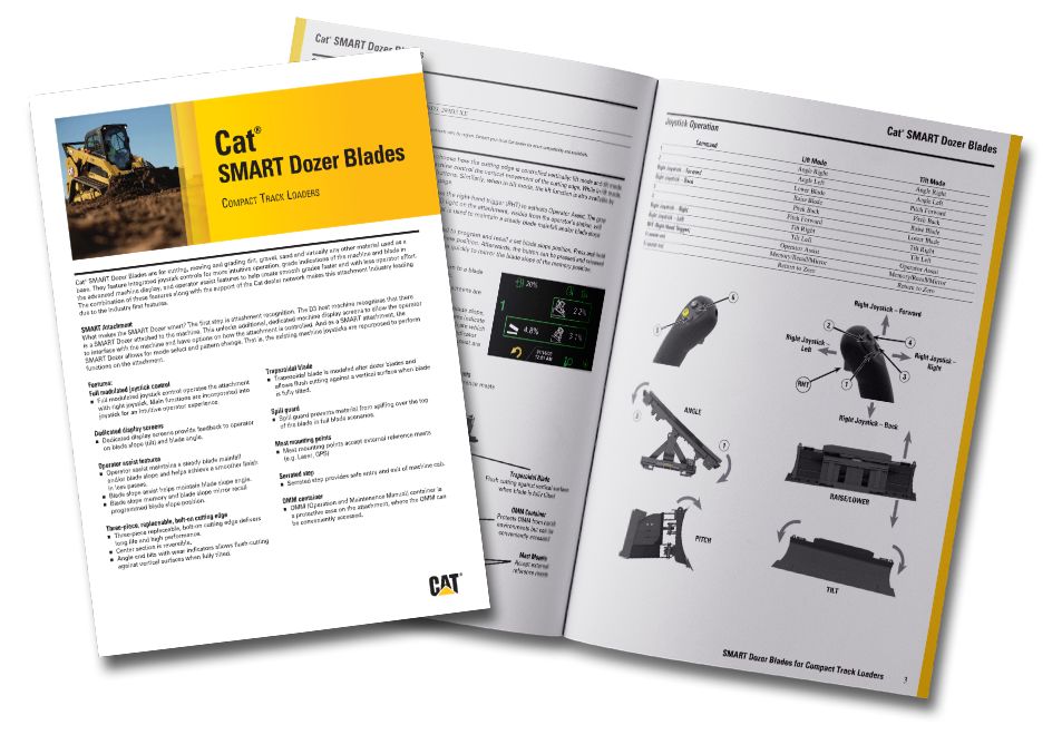 D3 Smart Dozer Blade Brochure