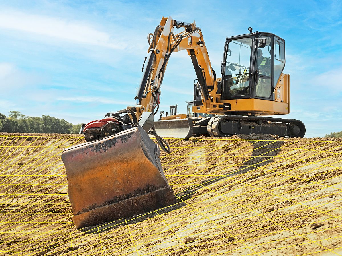 Grade with 2D for Excavators