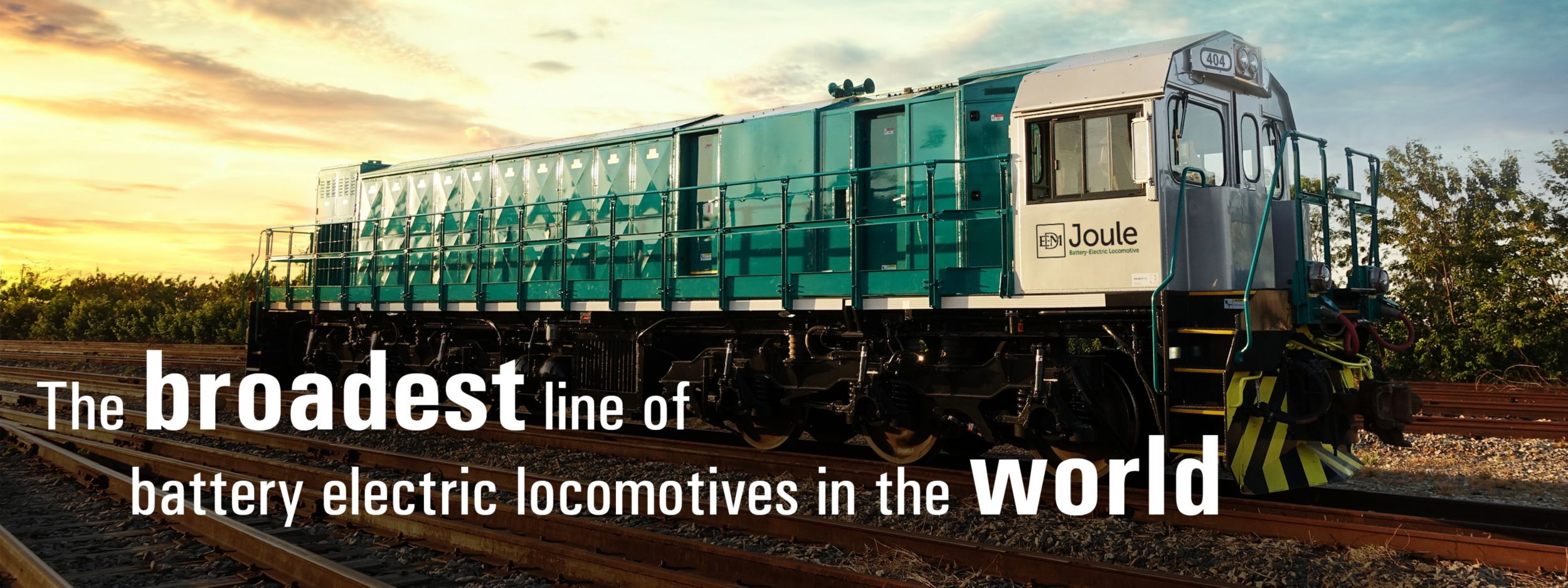 EMD Joule Broadest Line Battery Electric Locomotives