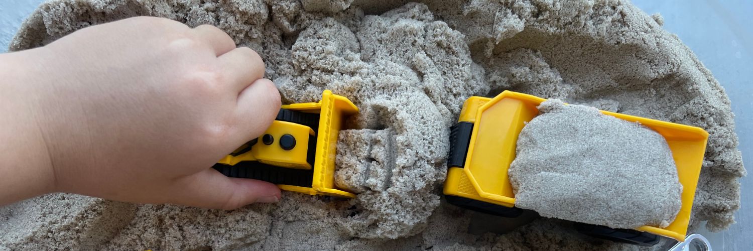 How to Build a Construction Sensory Bin 