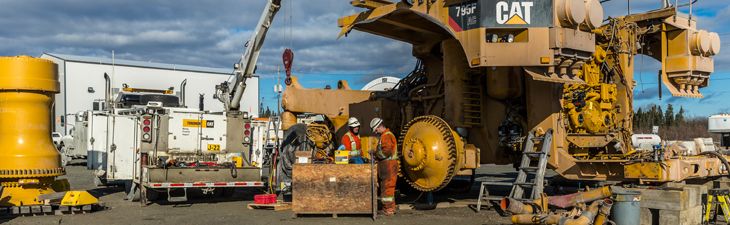 Cat certified rebuilds for mining