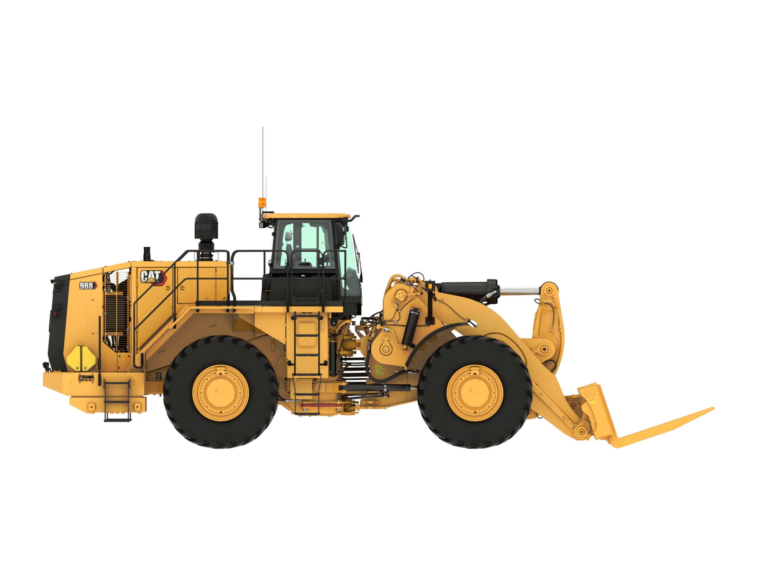 988 Large Wheel Loader Block Handler