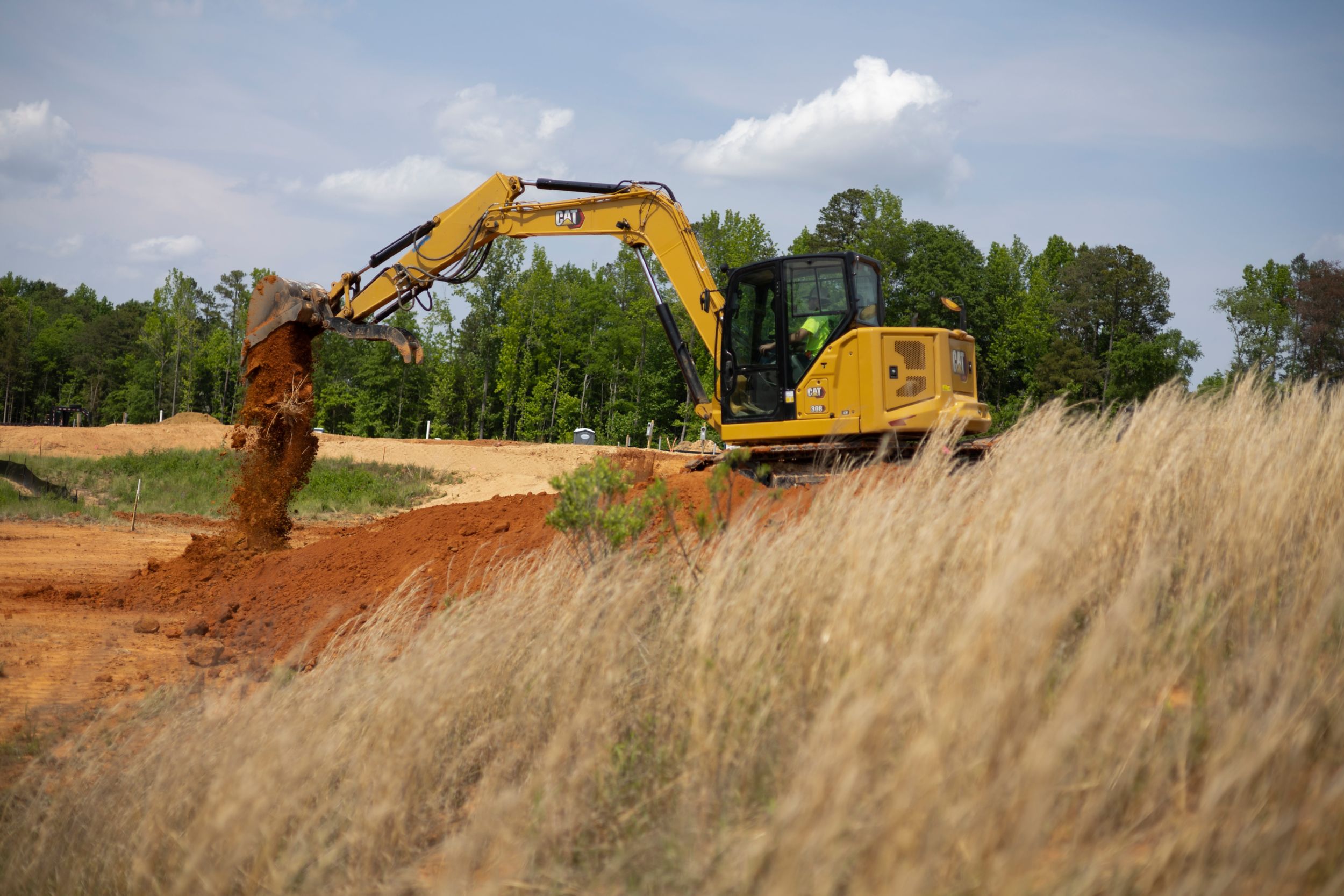 308 CR Mini Hydraulic Excavator