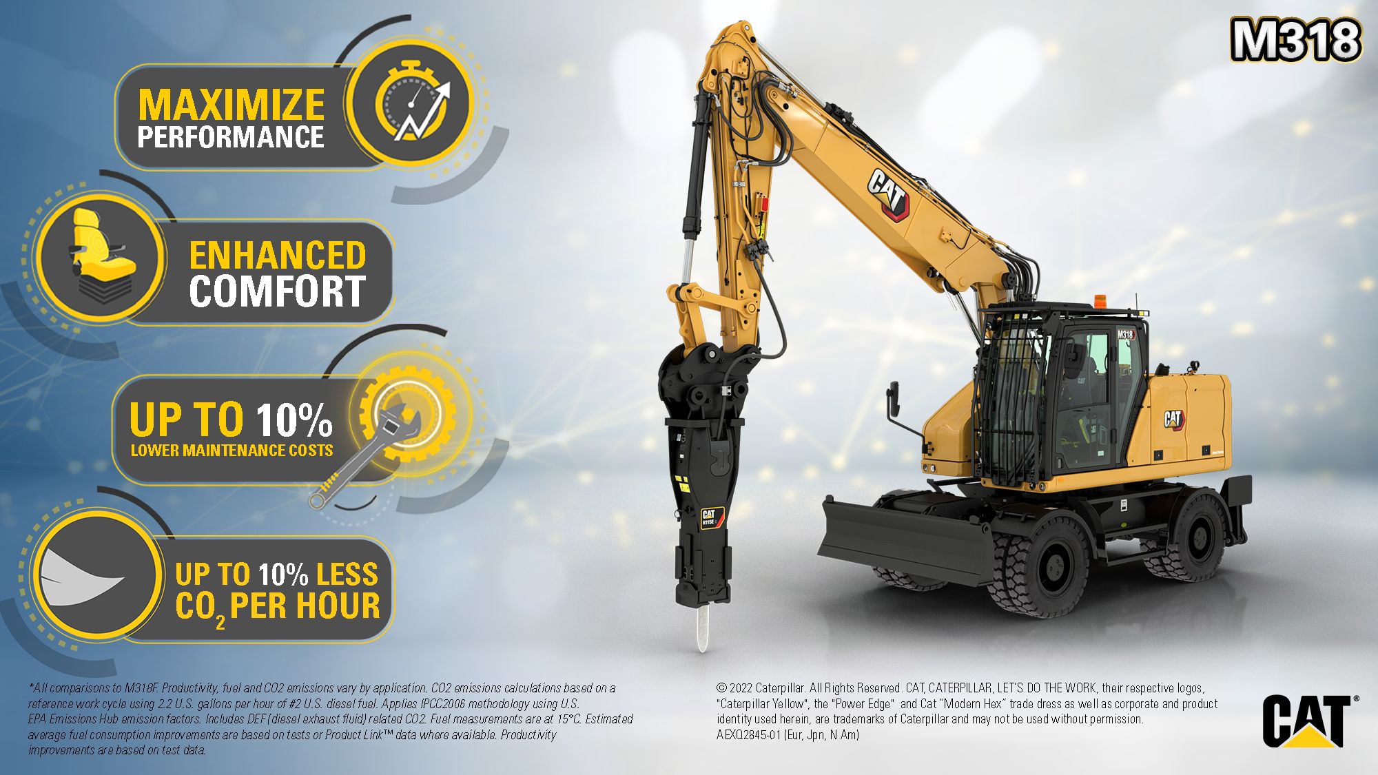 M318 Wheeled Excavator - Cashman Equipment