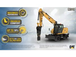 M318 Wheeled Excavator Customer Benefits