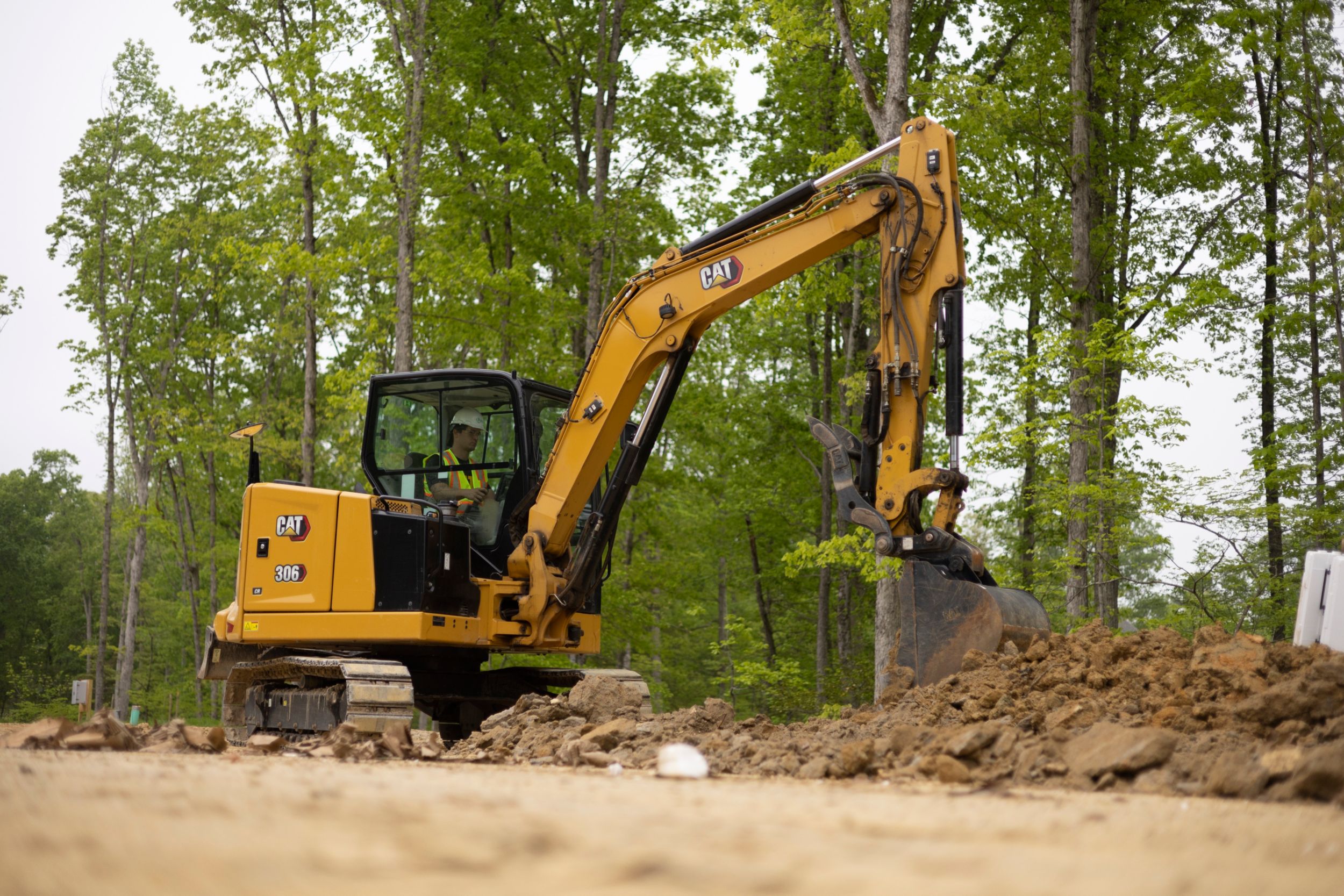 The 306 CR Mini Excavator